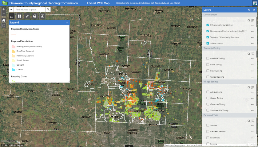 Online Map Services - Regional Planning Commission